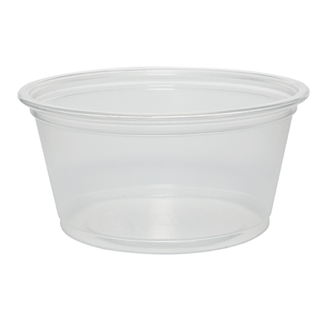 DART CONTAINER CORPORATION DCC200PC Dart Clear Portion Containers, 2 oz, 125 per bag, 20 bags per carton, Sold by the Carton DART CONTAINER CORPORATION DCC200PC Dart Clear Portion Containers, 2 oz, 125 per bag, 20 bags per carton, Sold by the Carton
