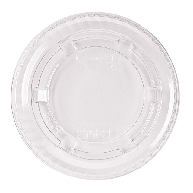 DART CONTAINER CORPORATION 12501397 Dart Portion Cup Lids, Plastic, Clear, 125 per bag, 20 bags per carton, Sold by the Carton