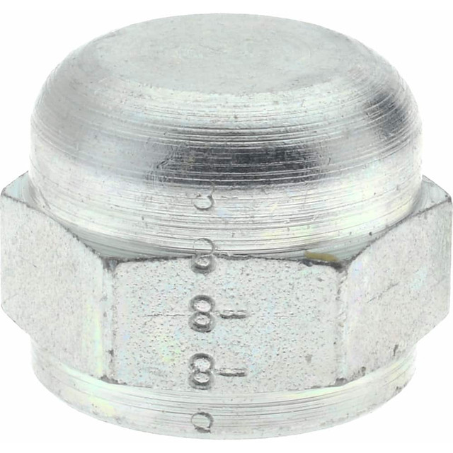 Eaton 210292-8S Steel Flared Tube Cap: 1/2" Tube OD, 3/4-16 Thread, 37 ° Flared Angle