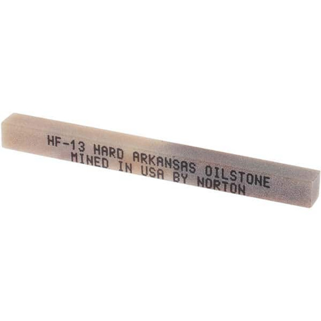 Norton 61463686590 Sharpening Stone: 1/4'' Thick, Square