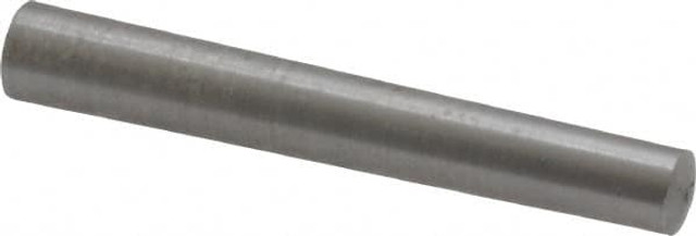 Value Collection MSC67550327X Size 4, 0.2136" Small End Diam, 0.25" Large End Diam, Uncoated Steel Taper Pin