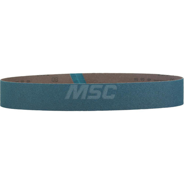 Metabo 626307000 Abrasive Belt:  1-1/2" Wide, 30" OAL, 120 Grit, Zirconia Alumina