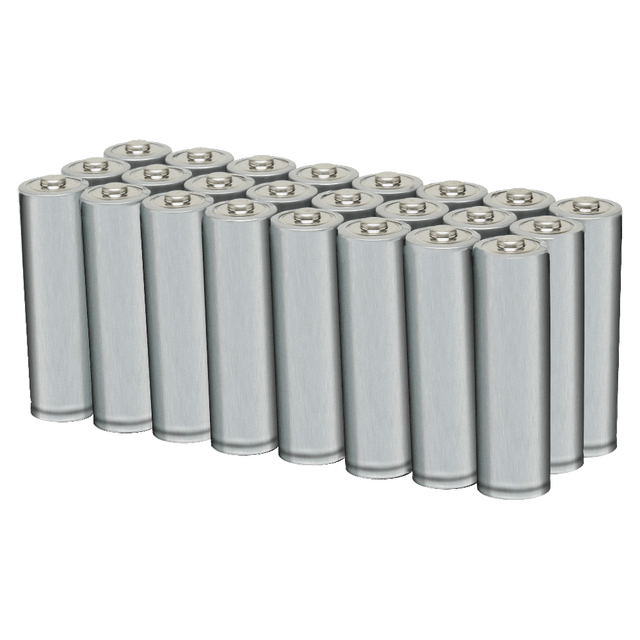 NATIONAL INDUSTRIES FOR THE BLIND 9857845 SKILCRAFT AA Alkaline Batteries, Pack Of 12, NSN9857845