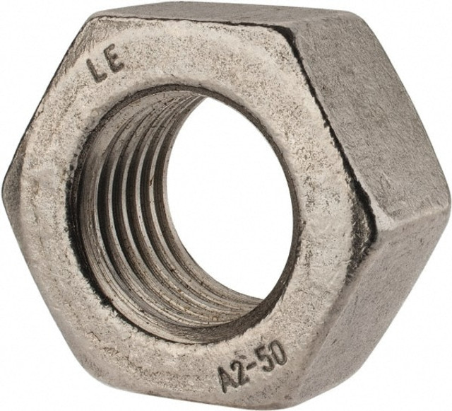 Value Collection HN4X03600-005BX Hex Nut: M36 x 4, Grade 18-8 & Austenitic Grade A2 Stainless Steel, Uncoated