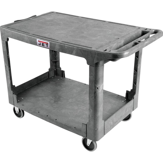 Jet 141017 Utility Cart: 29-3/4" OAH, Gray