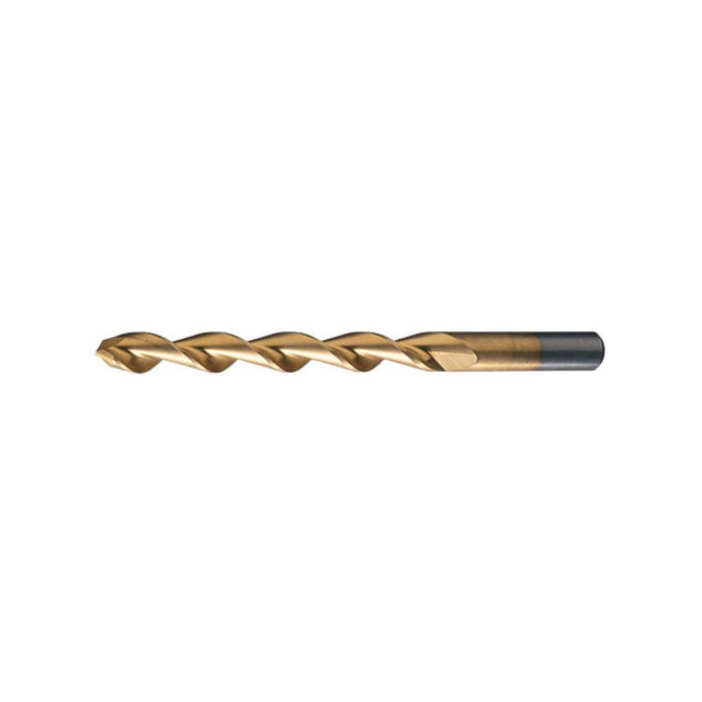 Cleveland C03804 Jobber Length Drill Bit: 7/16" Dia, 118 °, High Speed Steel