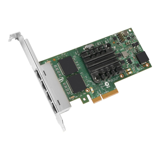 INTEL CORPORATION I350T4 Intel Ethernet Server Adapter I350-T4 - Network adapter - PCIe 2.0 x4 low profile - Gigabit Ethernet x 4