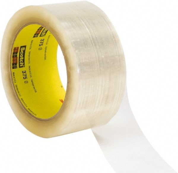 3M Packing Tape: Clear, Rubber Adhesive 7000001199