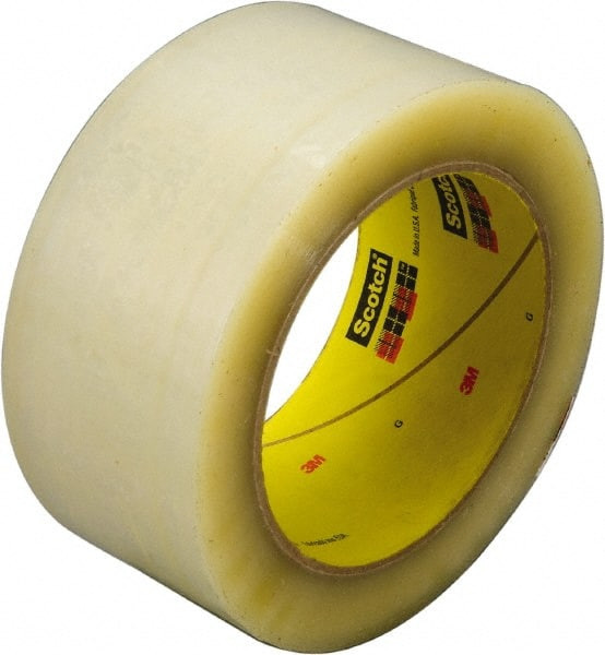 3M Packing Tape: Clear, Rubber Adhesive 7100138378