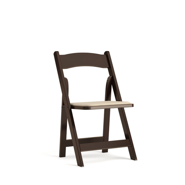 FLASH FURNITURE XF2903FRUITWOOD  HERCULES Wood Folding Chair, Fruitwood