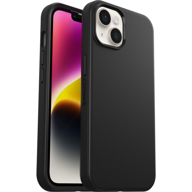 OTTER PRODUCTS LLC OtterBox 77-89023  iPhone 14 Symmetry Series+ with MagSafe Antimicrobial Case - For Apple iPhone 14, iPhone 13 Smartphone - Black - Drop Resistant, Bacterial Resistant - Plastic, Synthetic Rubber, Polycarbonate - 1 Pack