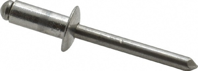 RivetKing. ABA86/P100 Open End Blind Rivet: Size 86, Dome Head, Aluminum Body, Aluminum Mandrel