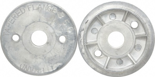 3M 03898 Deburring Wheel Flange: 3" Dia Max, Compatible with 3/4" Hole Deburring Wheel