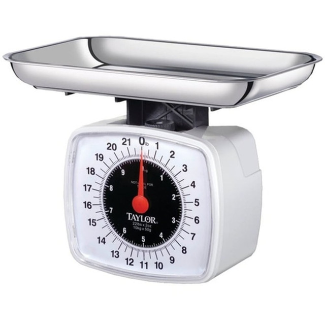 TAYLOR CORP 3880-4016T Taylor Mechanical Kitchen Scale, 22 Lb TAYLOR CORP 3880-4016T Taylor Mechanical Kitchen Scale, 22 Lb