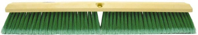Weiler 42164 Push Broom: 24" Wide, Polyester Bristle