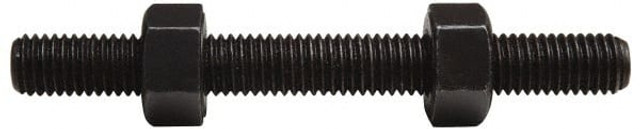 Value Collection B7SN1000375CP 1-8, 3-3/4" Long, Uncoated, Steel, Fully Threaded Stud with Nut
