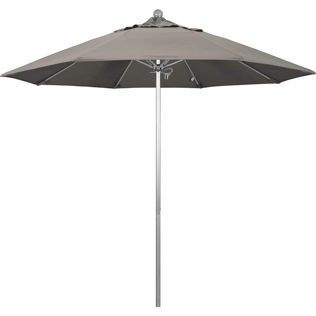 California Umbrella 194061626795 Patio Umbrellas; Fabric Color: Taupe ; Base Included: No ; Fade Resistant: Yes ; Diameter (Feet): 9 ; Canopy Fabric: Pacifica