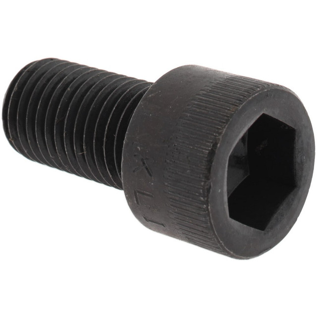 MSC .16C30KCS Socket Cap Screw: M16 x 2, 30 mm Length Under Head, Socket Cap Head, Hex Socket Drive, Alloy Steel, Black Oxide Finish