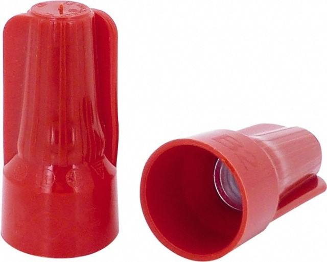 Ideal B2-1 Standard Twist-On Wire Connector: Red, Flame-Retardant, 2 AWG