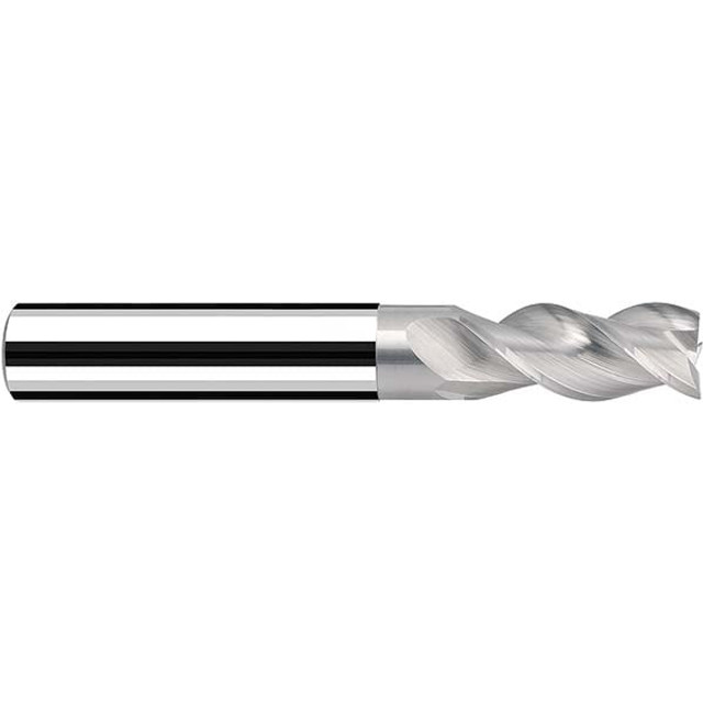 Fraisa 15831432 Square End Mill: 3/8" Dia, 3/4" LOC, 3 Flute, Solid Carbide