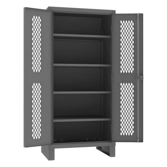 Durham HDCV243678-4S95 Locking Steel Storage Cabinet: 36" Wide, 24" Deep, 78" High