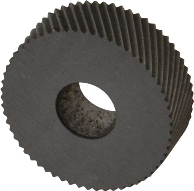 MSC KNL-230 Standard Knurl Wheel: 3/4" Dia, 90 ° Tooth Angle, 30 TPI, Diagonal, High Speed Steel