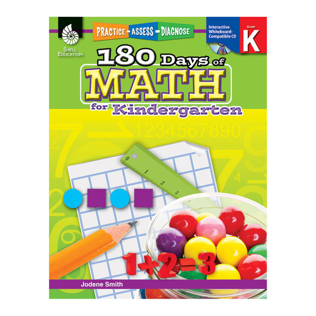 Ideal for intervention programs, after-school programs and take-home practice, this resource book gives teachers the tools needed to help students succeed. Using the included activities, students strengthen essential math skills and build confidence in this area of study.  Resource book helps students grasp key mathematical concepts and assists teachers in assessing mathematical fluency.  Daily practice sheets feature quick, rigorous activities relevant to the subject area.  Meets Common Core standards for math.  Suitable for students ranging from ages 4 to 6.