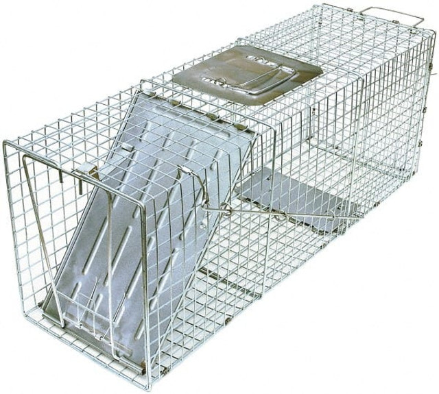 J.T. Eaton 485 Rodent & Animal Traps; Material: Galvanized Steel ; Overall Length: 33 ; Overall Height: 11