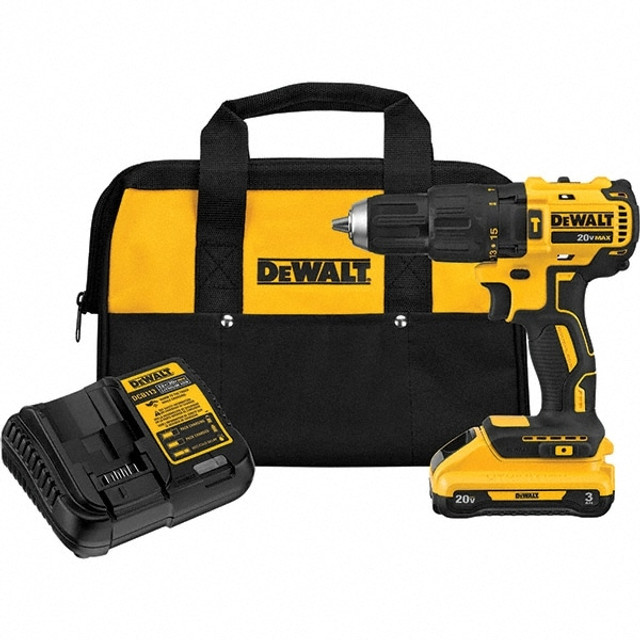 DeWALT DCD778L1 Cordless Hammer Drill: 1/2" Chuck, 29,750 BPM, 0 to 250 RPM