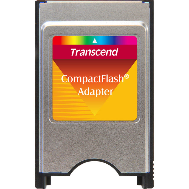 TRANSCEND INFORMATION INC. TS0MCF2PC Transcend CompactFlash Adapter - CompactFlash Type I