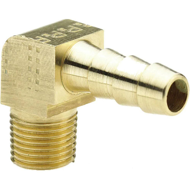 Parker 129HB-12-12 Barbed Hose Fitting: 3/4" x 3/4" ID Hose, Elbow