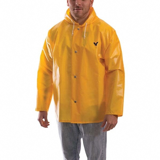 Tingley J22107.5X Rain Jacket: Size 5XL, Gold, Nylon