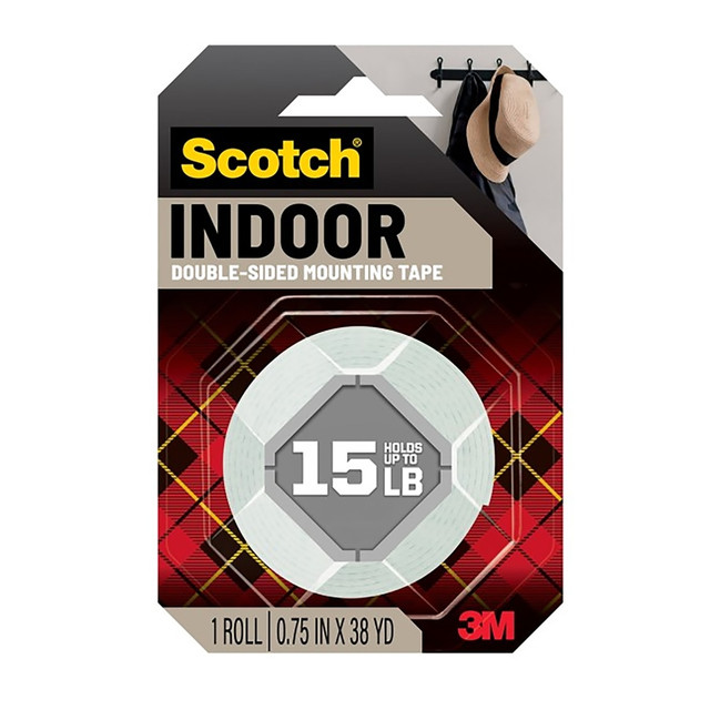 3M CO 110-MR Scotch Permanent Mounting Tape, 3/4in x 1368in 3M CO 110-MR Scotch Permanent Mounting Tape, 3/4in x 1368in