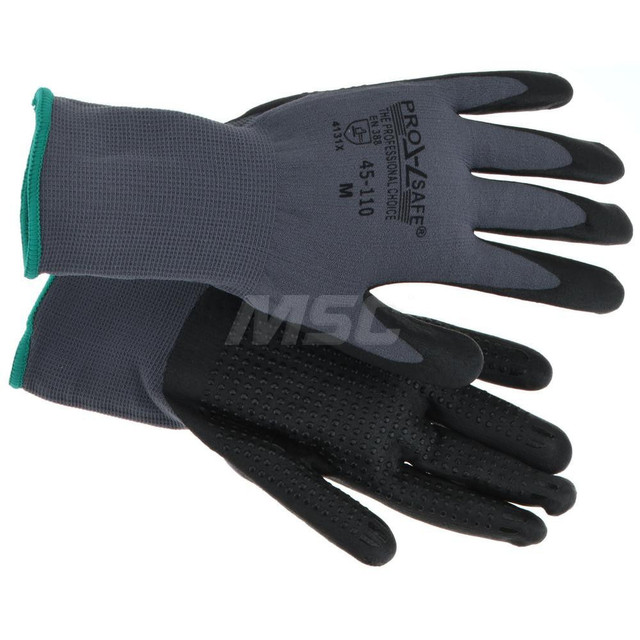 PRO-SAFE 45-110-XL General Purpose Work Gloves: X-Large, Nitrile Coated, Nylon