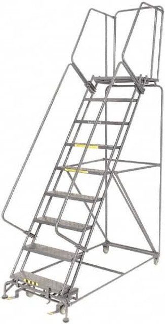 Ballymore 093221PKF Steel Rolling Ladder: 9 Step