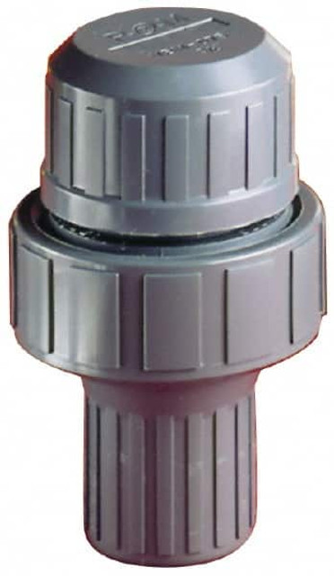 Plast-O-Matic VBM075V-PV 3/4" Pipe, 100 Max psi, PVC, Normally Closed Design Vacuum Breaker Valve