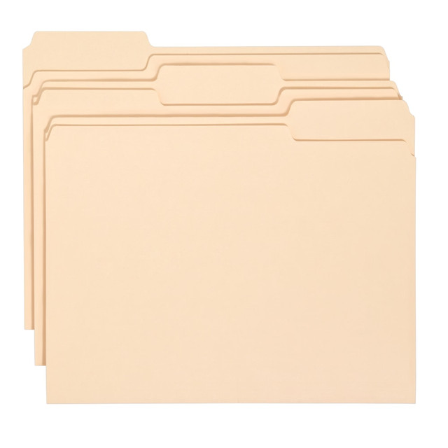 SMEAD MFG CO 172816 Office Depot Brand Economy File Folders, 1/3 Cut, Letter Size, Manila, Pack Of 150 SMEAD MFG CO 172816 Office Depot Brand Economy File Folders, 1/3 Cut, Letter Size, Manila, Pack Of 150