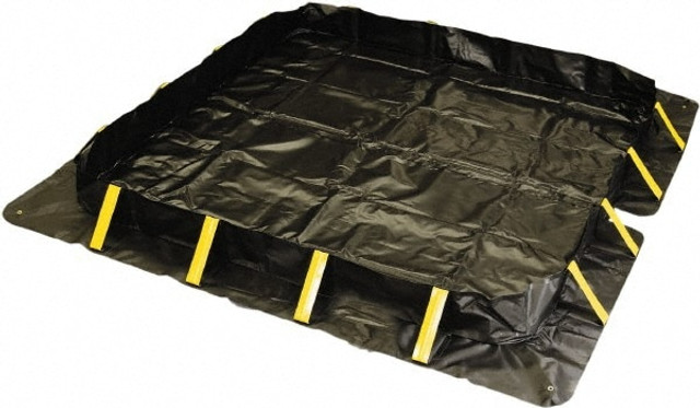 Eagle T8423 Collapsible Pool: 119 gal Capacity, 48" Long, 72" Wide, 8" High, Fabric