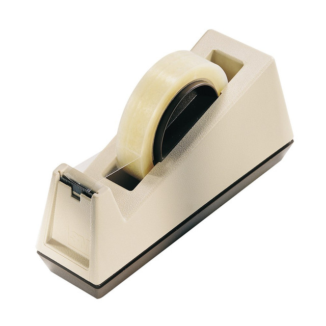 3M CO C25 Scotch Desktop Tape Dispenser, 1 Dispenser, 3 in. Core, Beige, Home Office Supplies and School Supplies for College and Classrooms 3M CO C25 Scotch Desktop Tape Dispenser, 1 Dispenser, 3 in. Core, Beige, Home Office Supplies and School Supplies for College and Classrooms