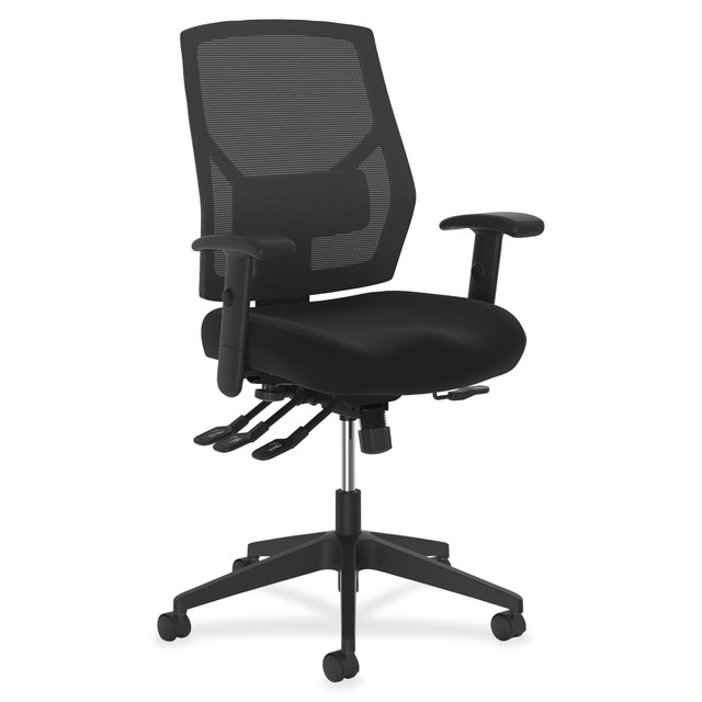 HNI CORPORATION BSXVL582ES10T HON Crio Fabric Mid-Back Task Chair, Asynchronous, Black HNI CORPORATION BSXVL582ES10T HON Crio Fabric Mid-Back Task Chair, Asynchronous, Black