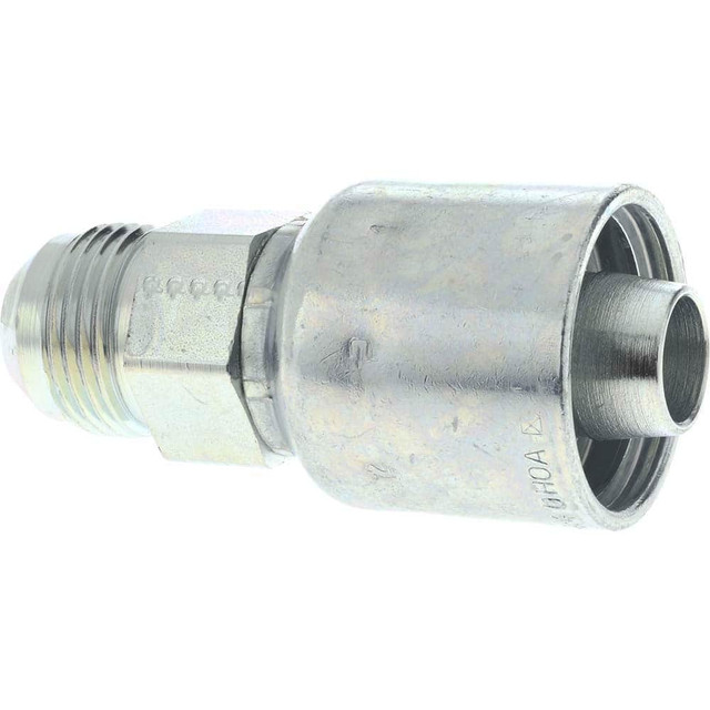 Parker 10343-12-12 Hydraulic Hose Male Rigid Fitting: 0.75" ID, 12 mm, 1-1/16-12