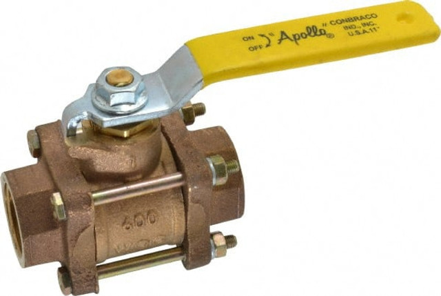 Apollo. 82-105-01 Standard Manual Ball Valve: 1" Pipe, Full Port