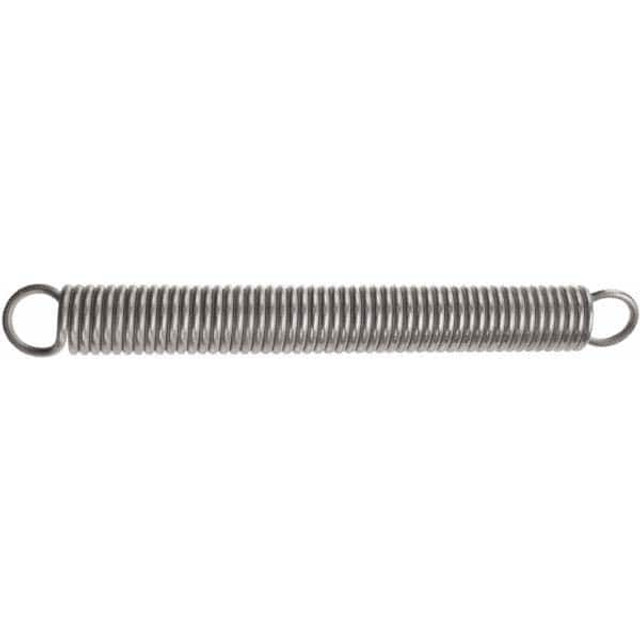 Associated Spring Raymond T32030 Extension Spring: 15 mm OD, 201.9 mm Extended Length