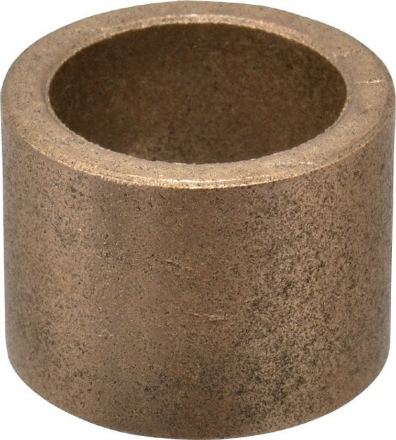 Boston Gear 34934 Sleeve Bearing: 3/4" ID, 1" OD, 3/4" OAL, Oil Impregnated Bronze