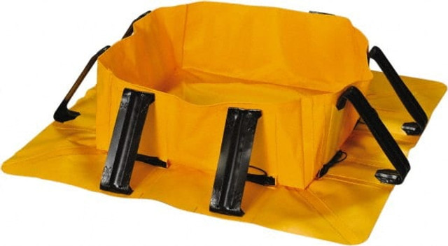 Eagle T8406 Collapsible Pool: 320 gal Capacity, 96" Long, 96" Wide, 8" High, Fabric