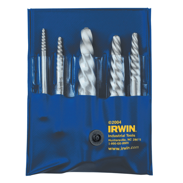 IRWIN 585-53535  Spiral Flute Extractor Set, 5-Extractors