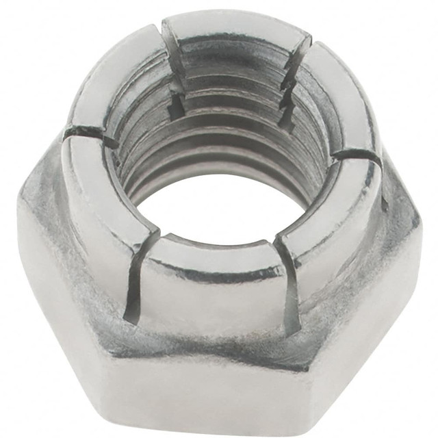 Value Collection 440035 3/8-16 UNC 18-8 Hex Lock Nut with Expanding Flex Top