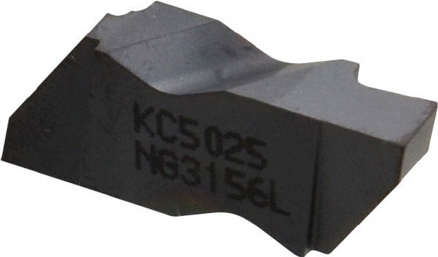 Kennametal 2599527 Grooving Insert: NG3156 KC5025, Solid Carbide