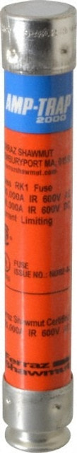 Ferraz Shawmut A6D20R Cylindrical Time Delay Fuse: RK1, 20 A, 127 mm OAL, 21 mm Dia