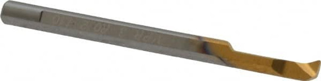 Carmex MPR3R0.2L10 Profile Boring Bar: 0.12" Min Bore, 0.39" Max Depth, Right Hand Cut, Solid Carbide